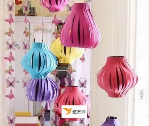 How to make simple children’s lanterns from cardboard