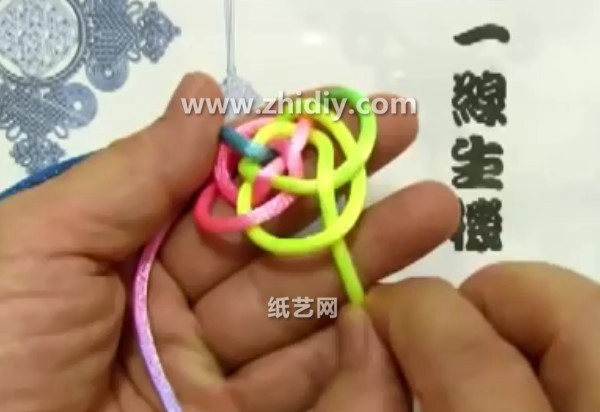 Chinese Knot Advanced Tutorial Double Line Long Button Knot