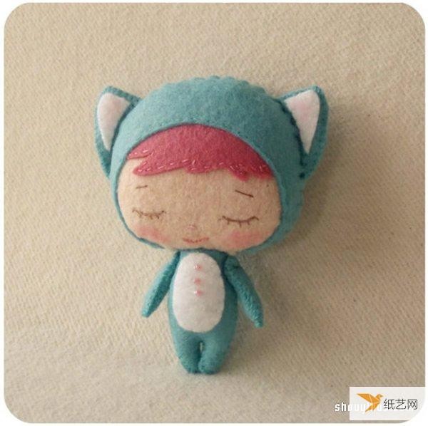 Appreciate the works of very cute and cute non-woven plush dolls