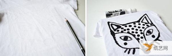 Mom gives her son a hand-drawn personalized T-shirt as a loving gift