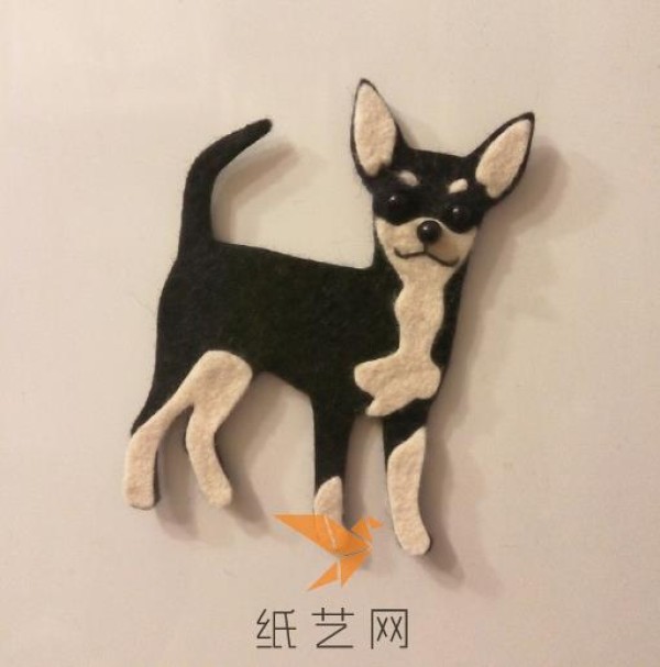 Tutorial on making cute dog refrigerator magnets for New Year’s gift