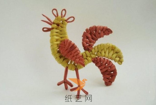 Handmade colorful turkey Easter handmade Year of the Rooster handmade tutorial