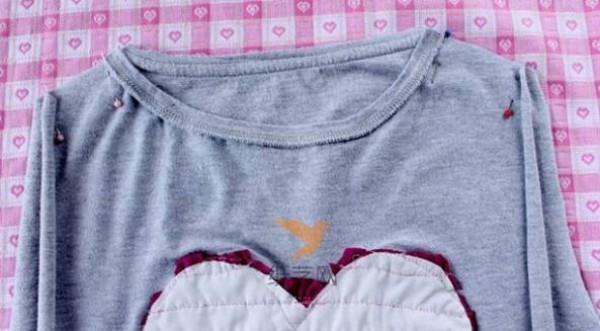 Transform old T-shirts into exquisite wrinkled patchwork handmade clothes with love