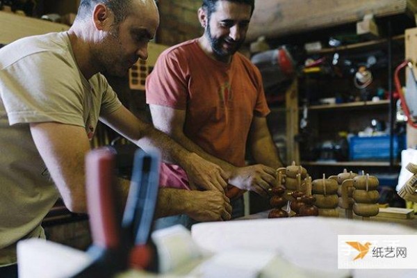 Healing series of wooden toys designed by Isidro Ferrer