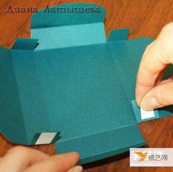 Very nice and exquisite gift packaging carton production diagram