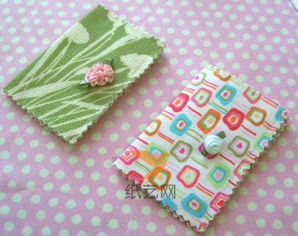 Beautiful handmade DIY card holder making tutorial