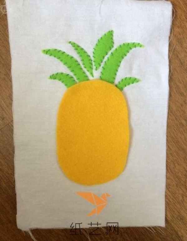 Cute pineapple pattern bag making tutorial