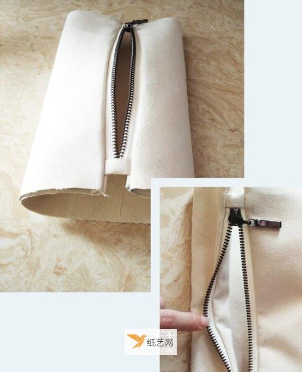 A simple way to make a plain handbag for women