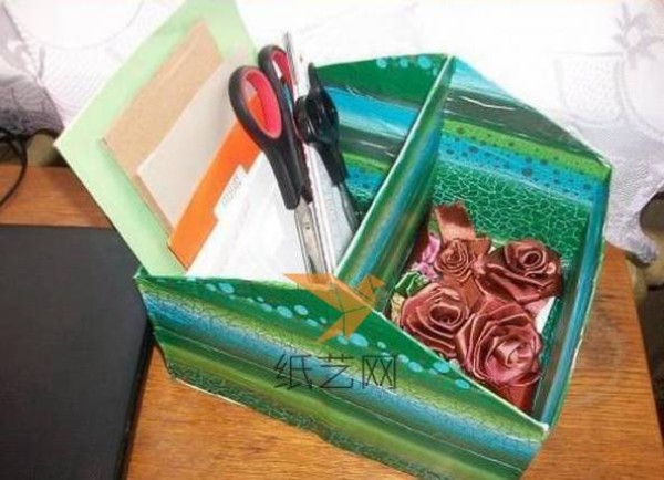 Tutorial on turning shoe boxes into treasure and making large space storage boxes