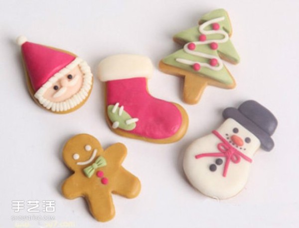 Cute and simple ultra-light clay DIY Christmas decoration tutorial