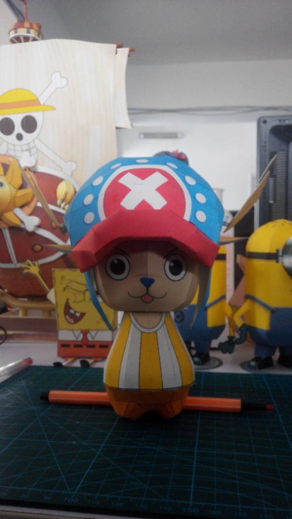 Guzi One Piece Chopper Paper Craft Tutorial