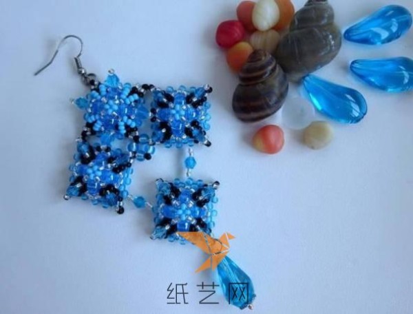 New Year Gift Gorgeous Beaded Earrings Making Tutorial