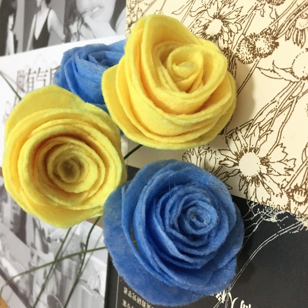 nonwoven rose