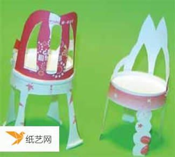 Tutorial on how to make a simple mini kindergarten paper cup chair