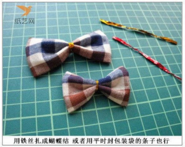 Fabric Tutorial Fabric Plaid Bow Hairpin Making Tutorial