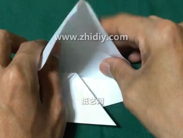 Tutorial on making three-dimensional origami peace dove