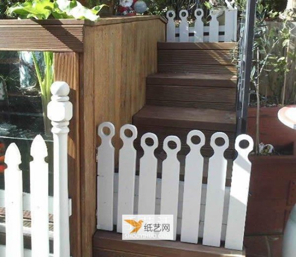 Tutorial on how to make your own small wooden garden fence