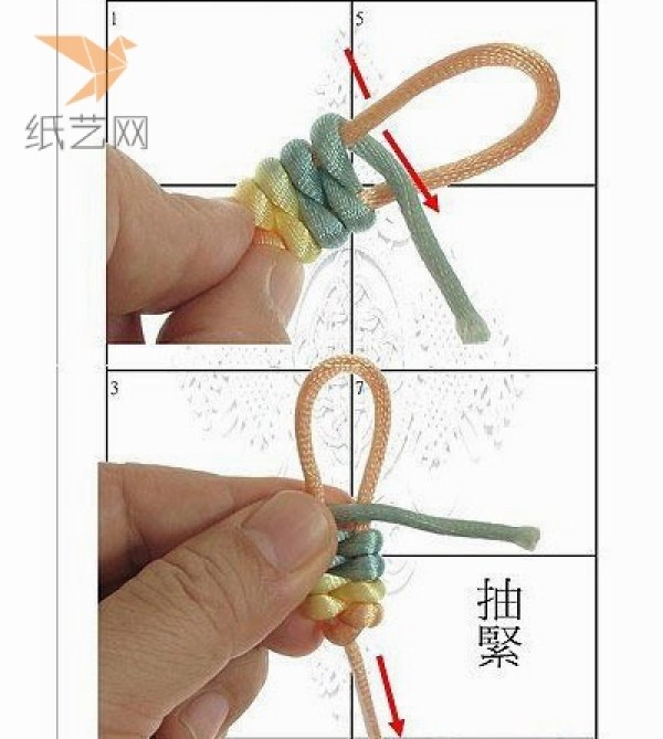 Delicate knotted rope braiding tutorial teaches you how to braid unique wheat ears. Sturdy braiding tutorial