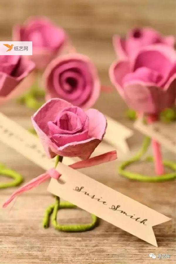 Turn waste into treasure, learn how to make roses and small animals from egg trays in 4 tutorials!