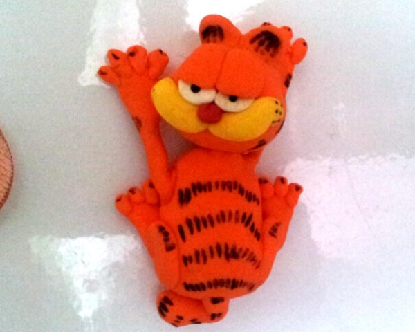 Clay soft pottery Garfield handmade tutorial