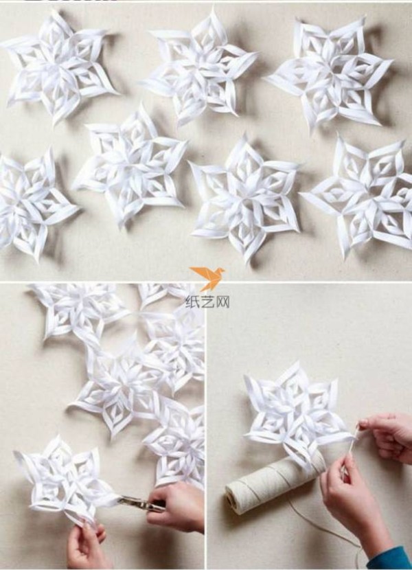 Paper Art First Snow Paper Art Snowflake Making Tutorial