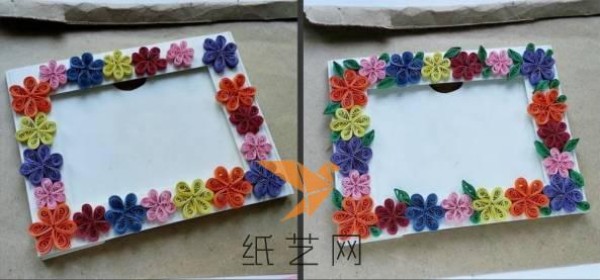 Super beautiful handmade paper photo frame making tutorial