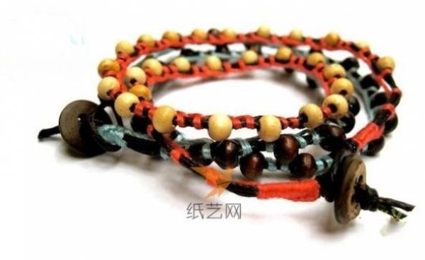 Tutorial on how to make hand-woven beaded couples bracelets