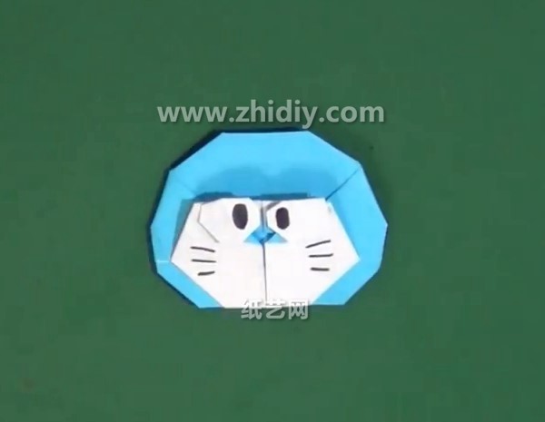 Simple origami Doraemon handmade tutorial