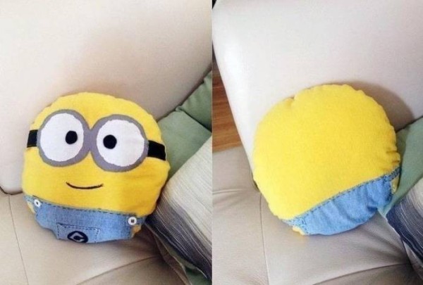 Tutorial on how to make cute handmade minion cushions