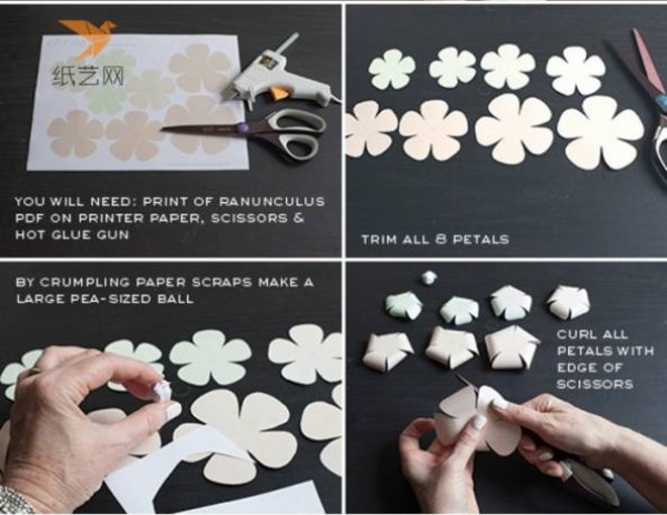 Paper art tutorial Paper art peony flower making tutorial