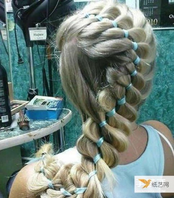 The god-level hair braiding pictures that make people never forget but are helpless