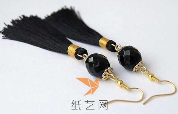 Tutorial on how to make cool tassel earrings