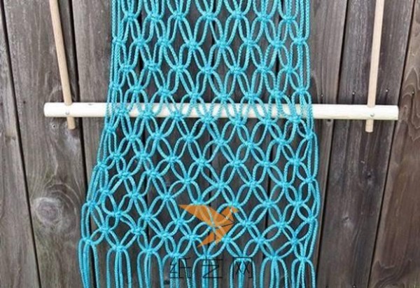 Very high-end handmade hanging chair weaving tutorial