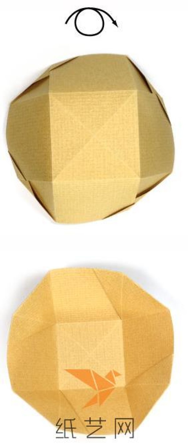 Simple origami box storage box essential tutorial for New Year storage