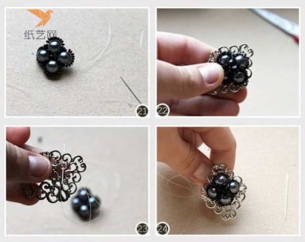 Beading Tutorial Dotted Lip Beading Unit Decoration Making Tutorial