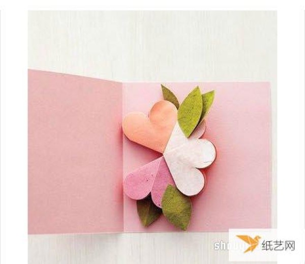 How to make flower petal greeting cards using hand-cut paper