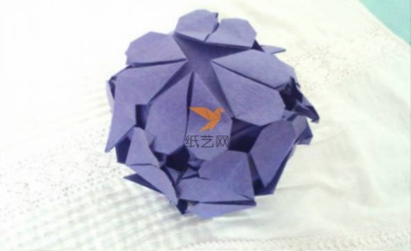 Origami Beautiful and Romantic Origami Flower Ball Making Tutorial