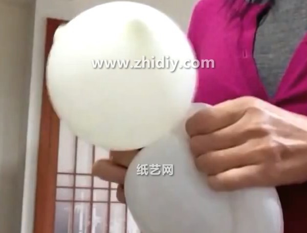 Magic Balloon Shape Lucky Cat Handmade Video Tutorial