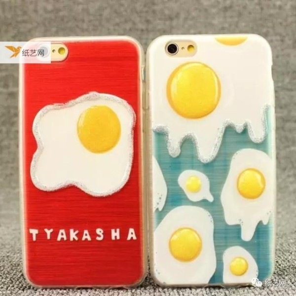 DIY mobile phone cases, non-woven, epoxy, cream glue, patch phone cases!