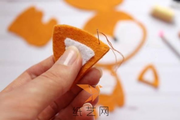 Cute Children’s Day Gift Non-woven Fox Doll Making Tutorial