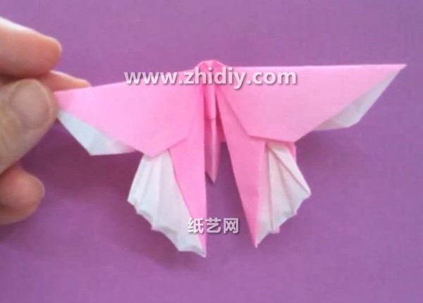 The latest origami butterfly folding video tutorial