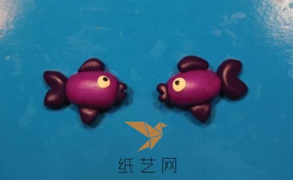 Tutorial on making cute ultra-light clay fish