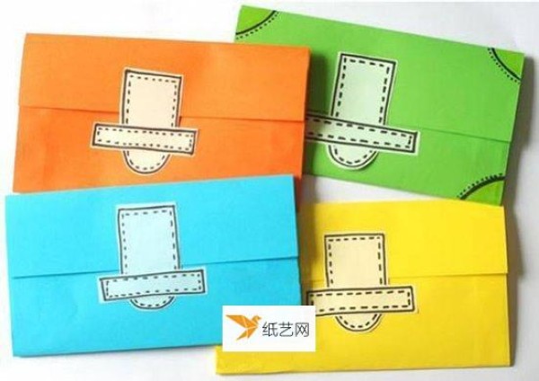 The simplest way to fold a childrens paper wallet