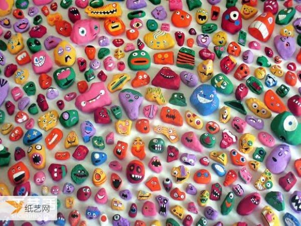 Paint 1,000 stones a year. Cute stone paintings that people will want to collect immediately.