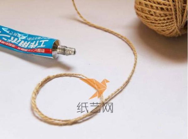 Small and fresh straw hat sweater chain making tutorial