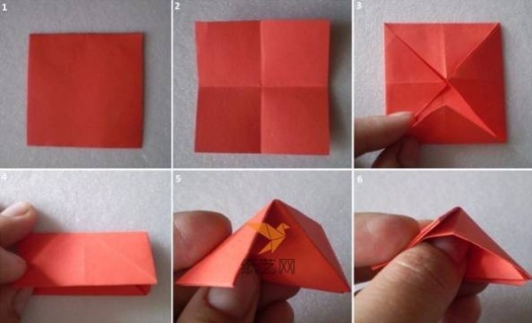 Simple origami tutorial for origami flowers and origami flower pots