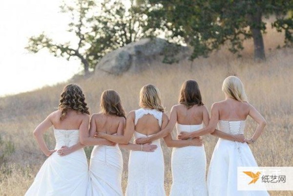 Happiness is taking wedding photos and holding a wedding with your best friend