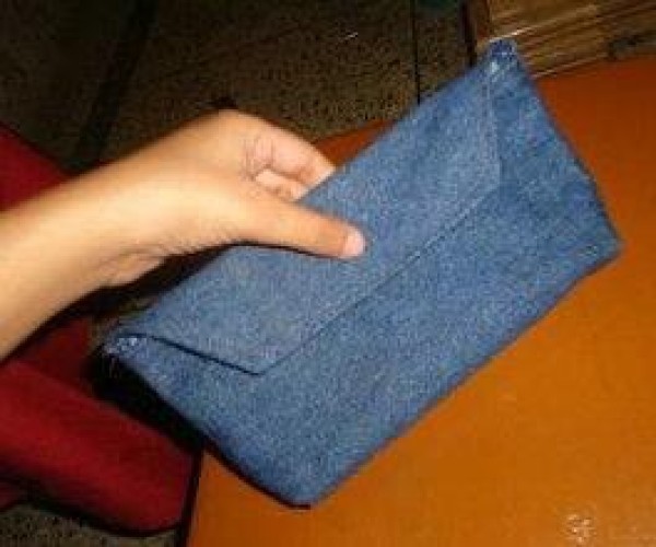 Cute denim mini bag (tutorial)