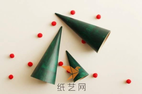 Simple handmade Christmas tree tutorial