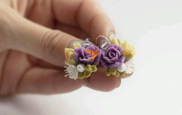 Clay flower ring making tutorial clay tutorial